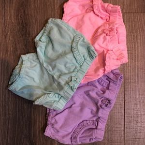 3 pairs of shorts